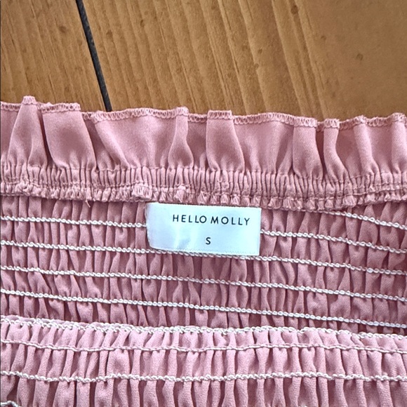 Hello Molly Pink Ruffled Dress - Picture 2 of 2